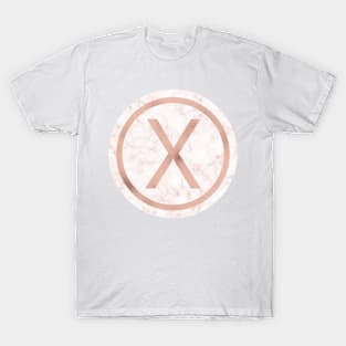 Rose Gold Marble Chi T-Shirt